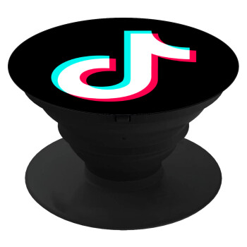 tik tok, Phone Holders Stand  Μαύρο Βάση Στήριξης Κινητού στο Χέρι