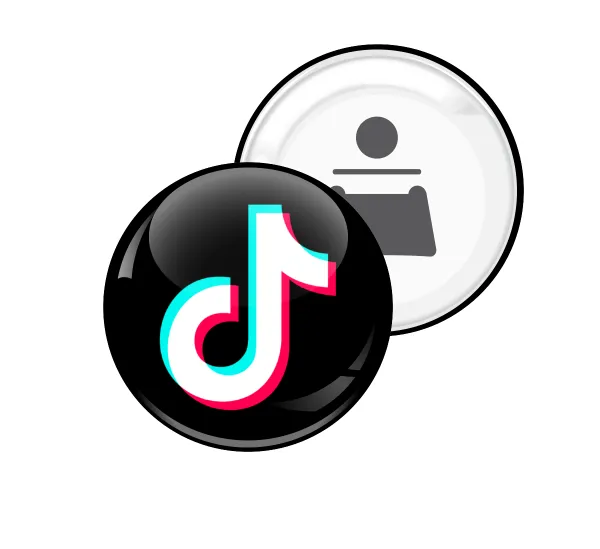 tik tok — Round magnet and beer bottle opener, 5.9cm