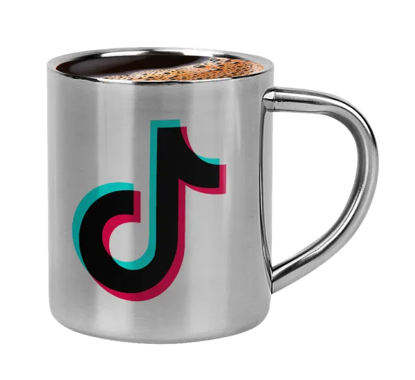 tik tok — Κουπάκι μεταλλικό διπλού τοιχώματος για espresso (220ml)