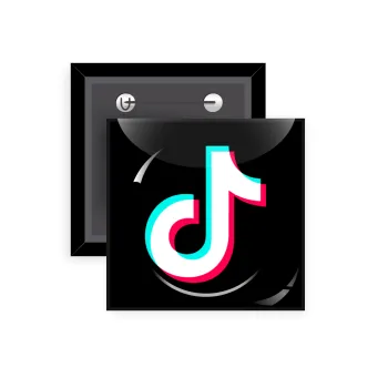 tik tok, Κονκάρδα παραμάνα τετράγωνη 5x5cm