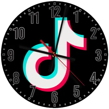 tik tok, Ρολόι τοίχου ξύλινο (30cm)