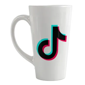 tik tok, Κούπα κωνική Latte Μεγάλη, κεραμική, 450ml