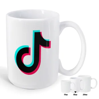 tik tok, Κούπα Mega, κεραμική, 450ml