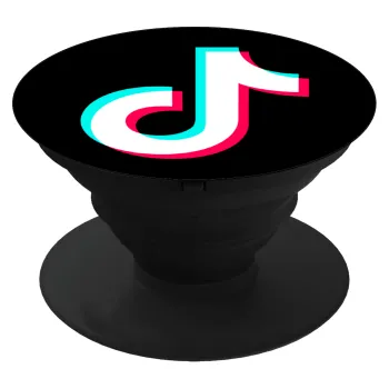 tik tok, Phone Holders Stand  Μαύρο Βάση Στήριξης Κινητού στο Χέρι