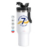 Mega Stainless steel Tumbler with lid, double wall 1,2L