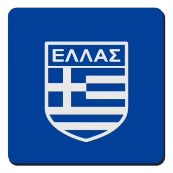 Hellas, Τετράγωνο μαγνητάκι ξύλινο 9x9cm