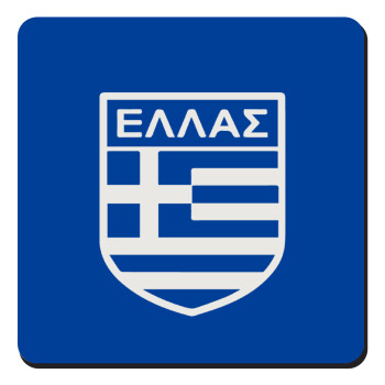 Ελλάς, Τετράγωνο μαγνητάκι ξύλινο 9x9cm