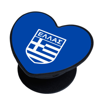 Hellas, Phone Holders Stand  καρδιά Μαύρο Βάση Στήριξης Κινητού στο Χέρι