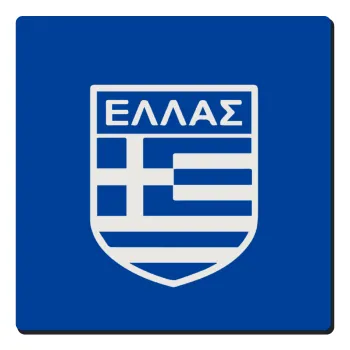 Hellas, Τετράγωνο μαγνητάκι ξύλινο 6x6cm