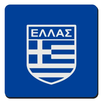 Hellas, Τετράγωνο μαγνητάκι ξύλινο 9x9cm