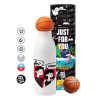 Bascetball Metal mug thermos, double wall, 550ml