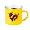 Yellow Enamel Metallic Cup 360ml