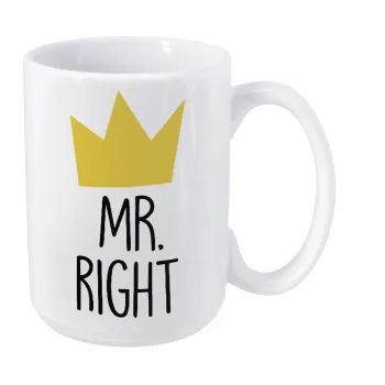 Mr right, Κούπα Mega, κεραμική, 450ml