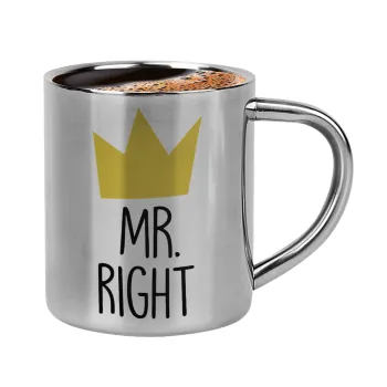 Mr right, Κουπάκι μεταλλικό διπλού τοιχώματος για espresso (220ml)