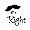 Mr right Mustache