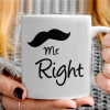   Mr right Mustache