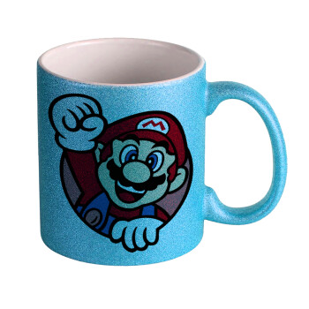 Super mario win, Κούπα Σιέλ Glitter που γυαλίζει, κεραμική, 330ml