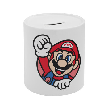 Super mario win, Κουμπαράς πορσελάνης με τάπα