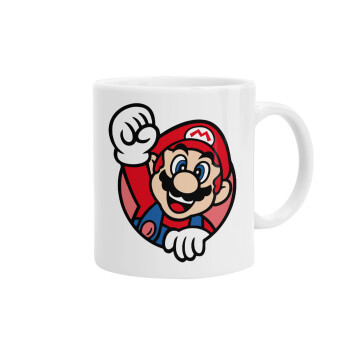 Super mario win, Ceramic coffee mug, 330ml