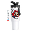 Mega Stainless steel Tumbler with lid, double wall 1,2L