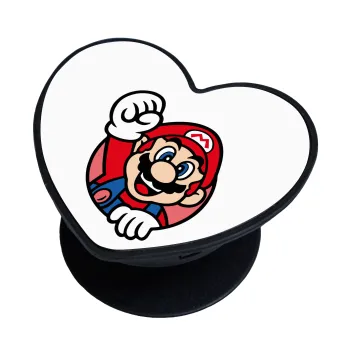 Super mario win, Phone Holders Stand  καρδιά Μαύρο Βάση Στήριξης Κινητού στο Χέρι