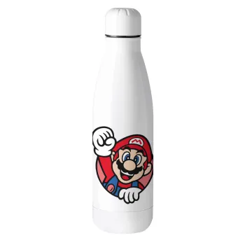 Super mario win, Μεταλλικό παγούρι θερμός (Stainless steel), 500ml