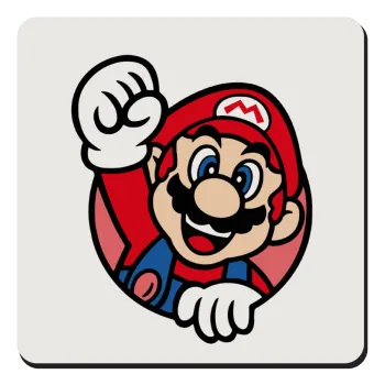 Super mario win, Τετράγωνο μαγνητάκι ξύλινο 9x9cm