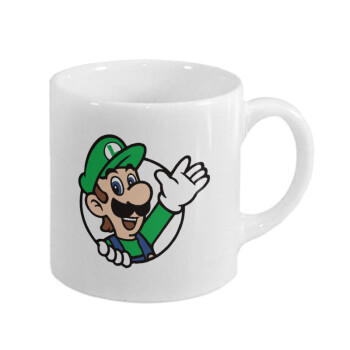 Super mario Luigi win, Κουπάκι κεραμικό, για espresso 150ml