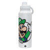1L Stainless Steel Thermal Bottle with Phone Holder & Double Wall Insulation