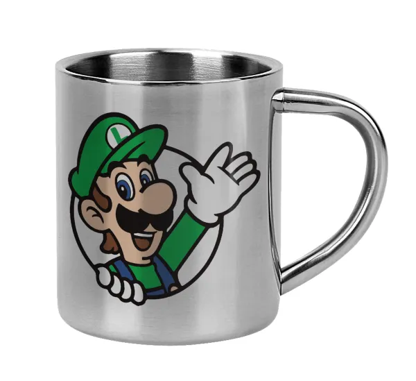 Super mario Luigi win — Κούπα Ανοξείδωτη διπλού τοιχώματος 300ml