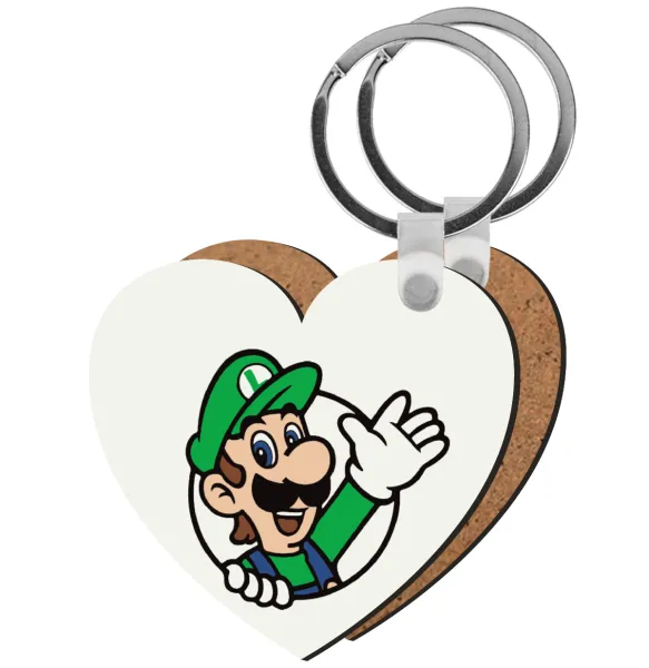 Super mario Luigi win — Ξύλινο καρδιά
