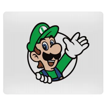 Super mario Luigi win, Mousepad rect 23x19cm