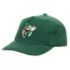 Children's Baseball Cap, 100% Cotton Drill, GREEN (COTTON, CHILDREN'S, ONE SIZE)