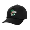Child's Baseball Cap, 100% Cotton, Black