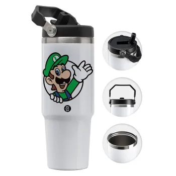 Super mario Luigi win, Θερμός Ανοξείδωτο 30oz με χερούλι