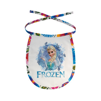 Frozen Elsa, Σαλιάρα μωρού αλέκιαστη με κορδόνι Χρωματιστή