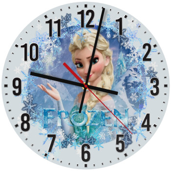 Frozen Elsa, Ρολόι τοίχου ξύλινο (30cm)