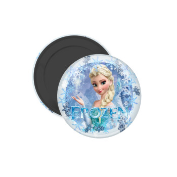 Frozen Elsa, Μαγνητάκι ψυγείου στρογγυλό διάστασης 5cm