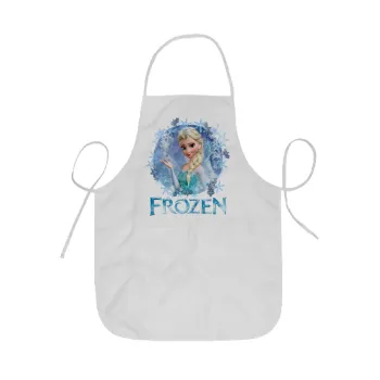 Frozen Elsa, Ποδιά Σεφ ολόσωμη κοντή  Παιδική (44x62cm)