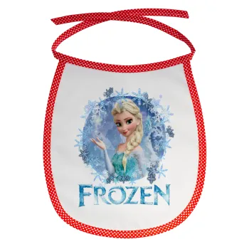 Frozen Elsa, Σαλιάρα μωρού αλέκιαστη με κορδόνι Κόκκινη