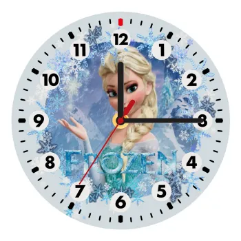 Frozen Elsa, Wooden wall clock (20cm)
