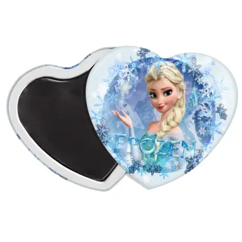 Frozen Elsa, Μαγνητάκι καρδιά (57x52mm)