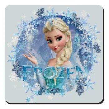 Frozen Elsa, Τετράγωνο μαγνητάκι ξύλινο 9x9cm