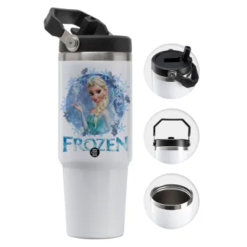 Frozen Elsa, Θερμός Ανοξείδωτο 30oz με χερούλι