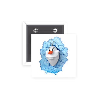 Frozen Olaf, Κονκάρδα παραμάνα τετράγωνη 5x5cm