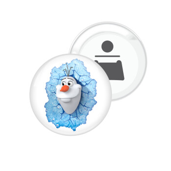 Frozen Olaf, Μαγνητάκι και ανοιχτήρι μπύρας στρογγυλό διάστασης 5,9cm