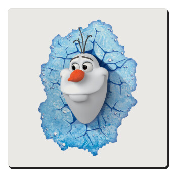 Frozen Olaf, Τετράγωνο μαγνητάκι ξύλινο 6x6cm