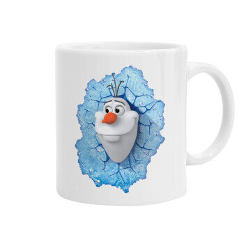 Frozen Olaf, Ceramic coffee mug, 330ml