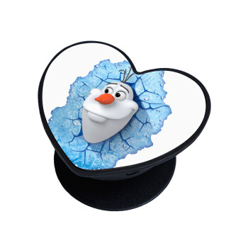 Frozen Olaf, Phone Holders Stand  καρδιά Μαύρο Βάση Στήριξης Κινητού στο Χέρι