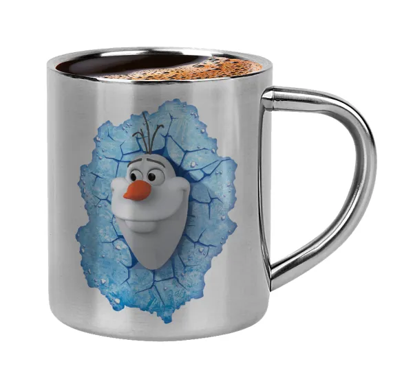 Frozen Olaf — Double-wall metal cup for espresso (220ml)
